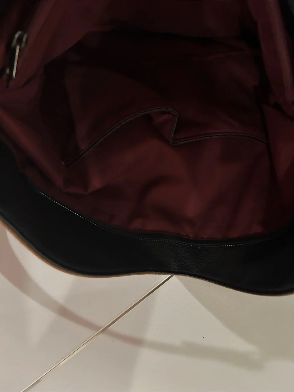 Women’s Black Multi-Color Panel Shoulder Bag - Picture 8 of 10
